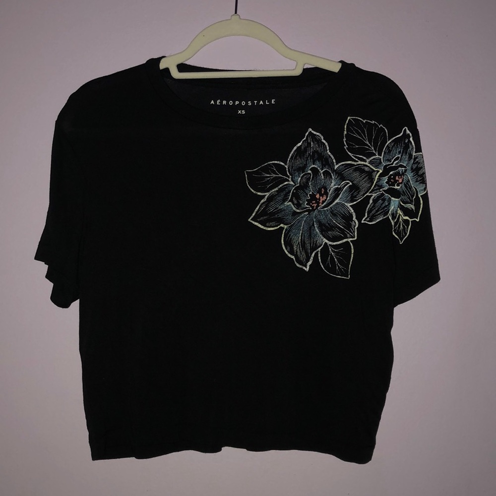 Aeropostale - flowy black shirt